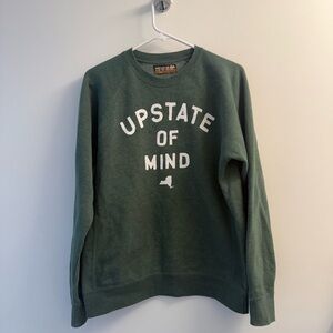 Green Upstate of Mind Sweater